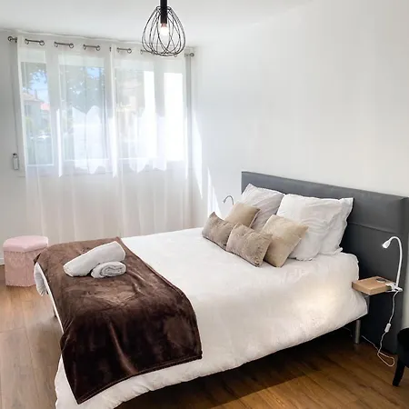 T3 Moderne Avec Balcon Terrasse Et Parking Gratuit Apartament *